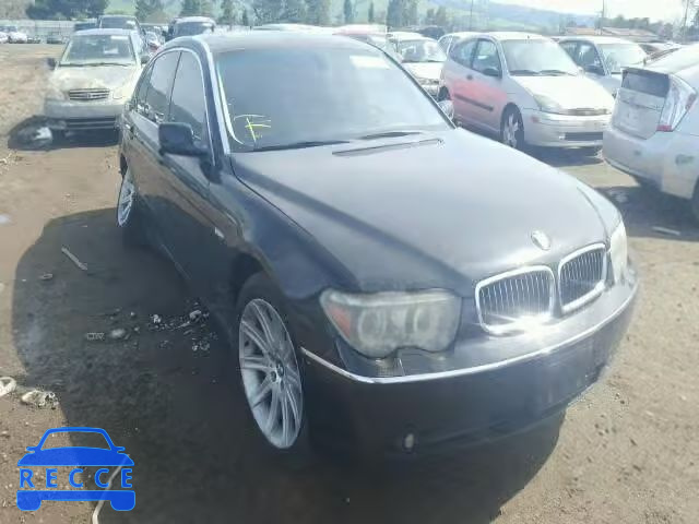 2005 BMW 745LI WBAGN63585DS57334 зображення 0