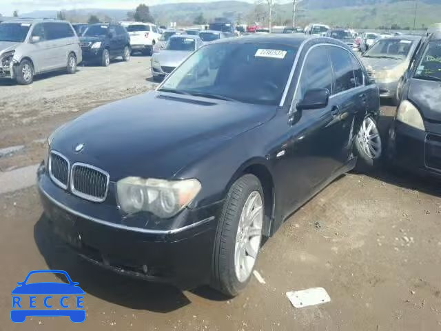 2005 BMW 745LI WBAGN63585DS57334 зображення 1