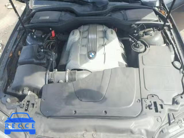 2005 BMW 745LI WBAGN63585DS57334 зображення 6
