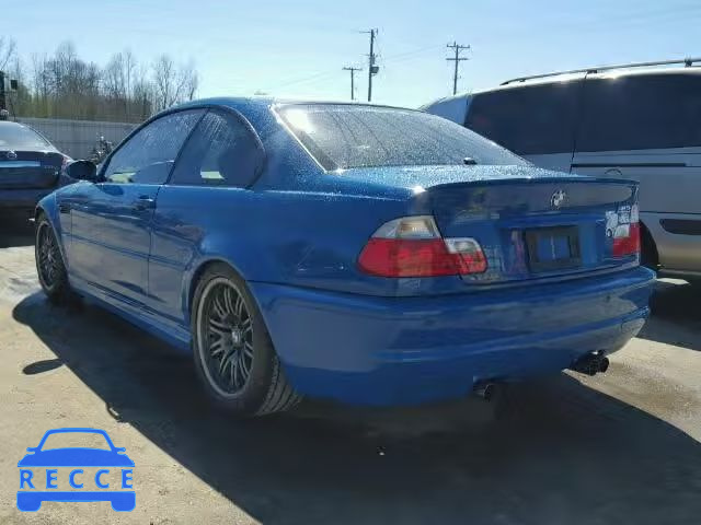 2002 BMW M3 WBSBL93402JR15925 image 2