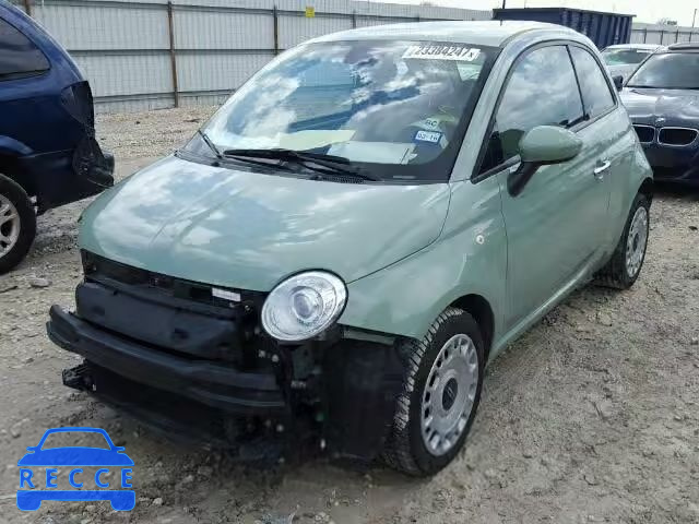 2014 FIAT 500 POP 3C3CFFAR2ET185873 image 1