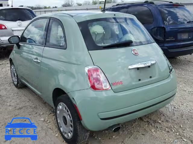 2014 FIAT 500 POP 3C3CFFAR2ET185873 image 2