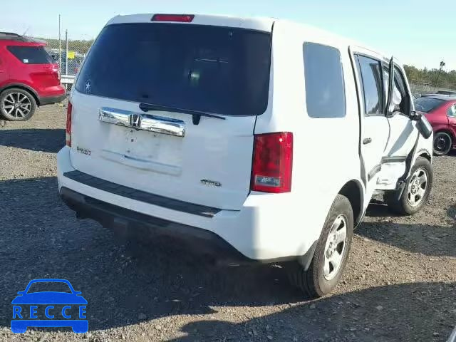 2014 HONDA PILOT LX 5FNYF4H22EB053287 image 3