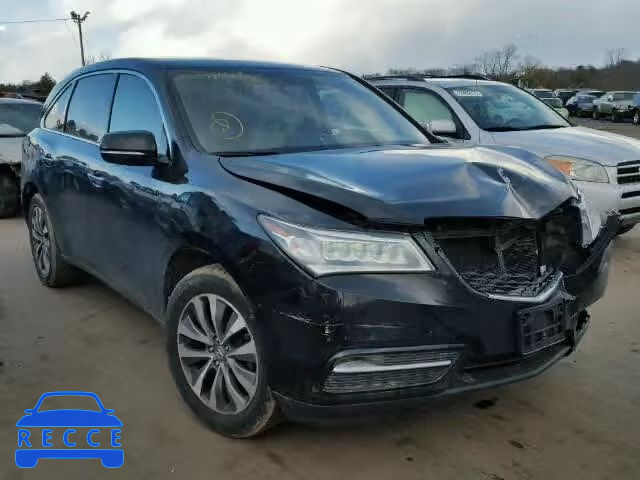 2014 ACURA MDX TECH 5FRYD4H41EB010663 зображення 0