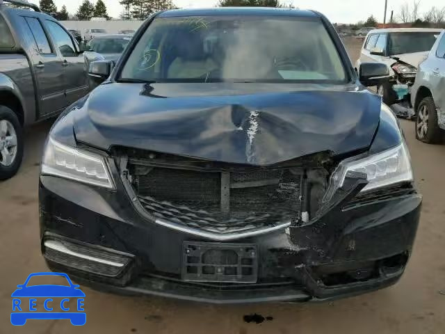 2014 ACURA MDX TECH 5FRYD4H41EB010663 зображення 8