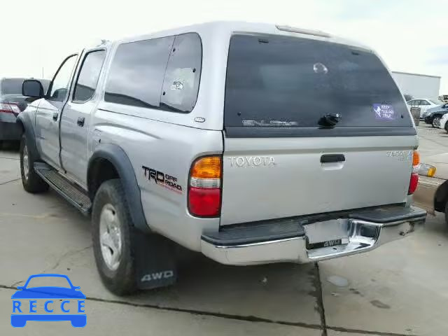 2003 TOYOTA TACOMA DOU 5TEHN72N93Z193940 image 2