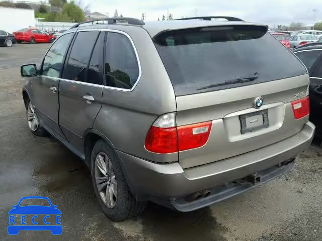 2005 BMW X5 4.4I 5UXFB53515LV11455 зображення 2