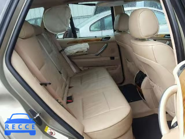 2005 BMW X5 4.4I 5UXFB53515LV11455 зображення 5