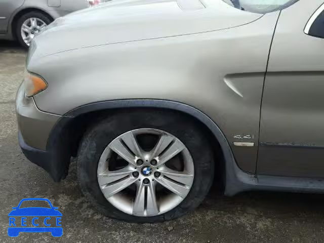 2005 BMW X5 4.4I 5UXFB53515LV11455 зображення 8