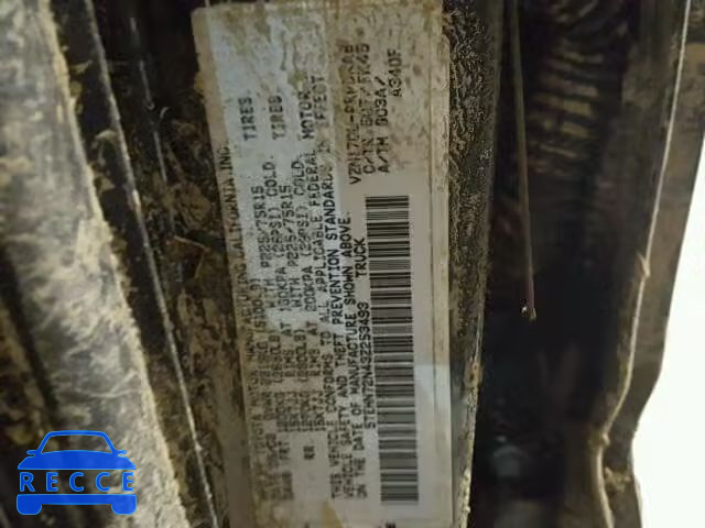 2003 TOYOTA TACOMA DOU 5TEHN72N43Z253493 image 9