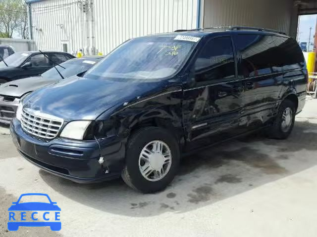 2000 CHEVROLET VENTURE LU 1GNDX13E0YD193997 image 1