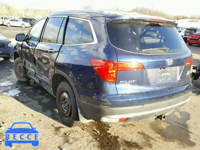 2016 HONDA PILOT ELIT 5FNYF6H08GB007590 image 2