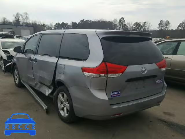 2013 TOYOTA SIENNA 5TDZK3DC8DS390114 image 2
