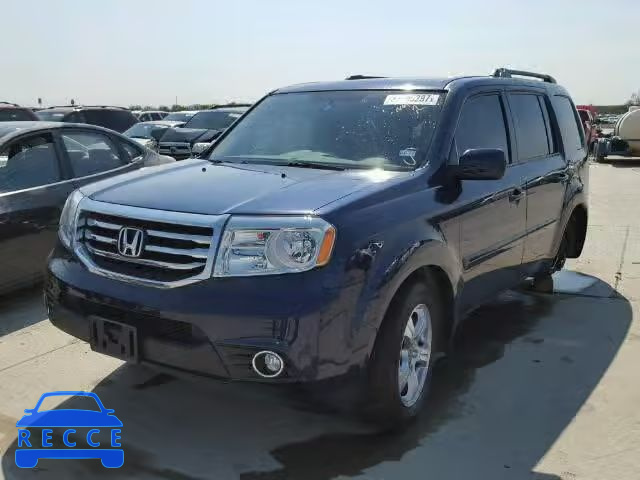 2014 HONDA PILOT EXL 5FNYF3H65EB007949 image 1