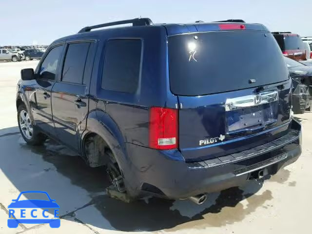 2014 HONDA PILOT EXL 5FNYF3H65EB007949 image 2