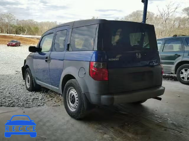 2004 HONDA ELEMENT LX 5J6YH183X4L006046 image 2