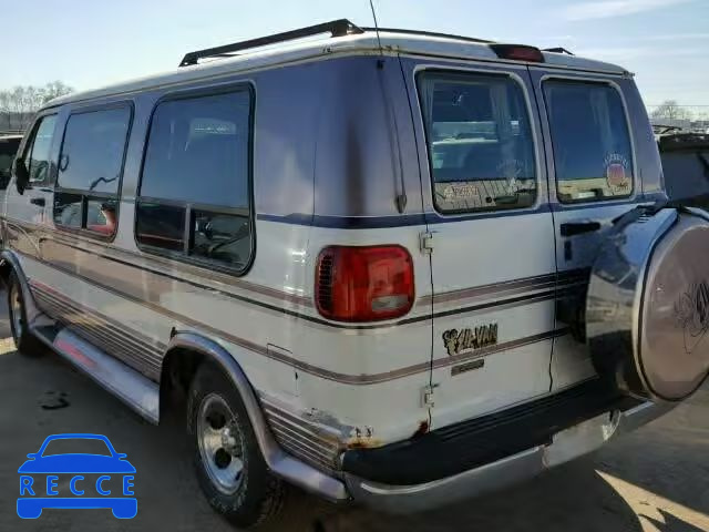 1997 DODGE RAM VAN B2 2B7HB21Z3VK548165 зображення 2