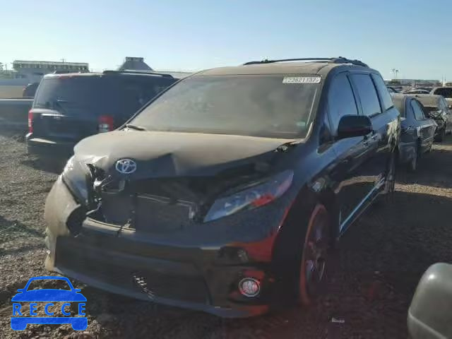 2015 TOYOTA SIENNA SPORT 5TDXK3DC4FS674933 зображення 1