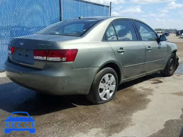 2008 HYUNDAI SONATA 5NPET46C58H390775 image 3