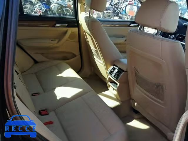 2012 BMW X3 XDRIVE2 5UXWX5C58CL720853 зображення 5