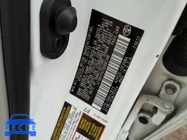 2013 TOYOTA CAMRY HYBR 4T1BD1FK7DU087398 image 9