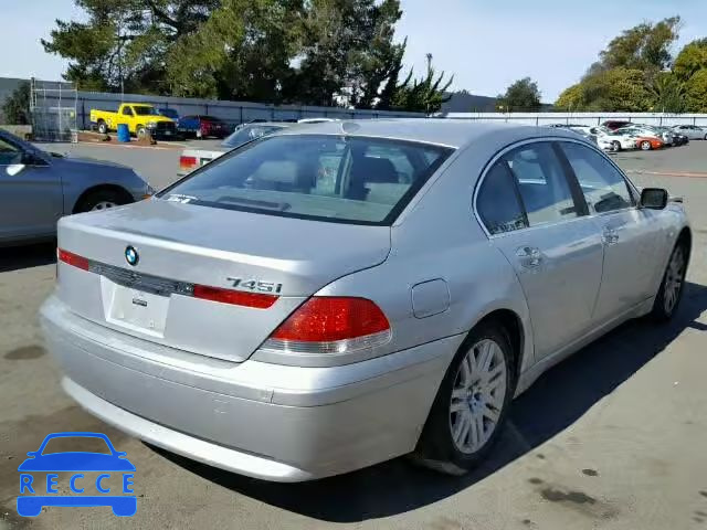 2003 BMW 745I WBAGL63423DP64529 image 3