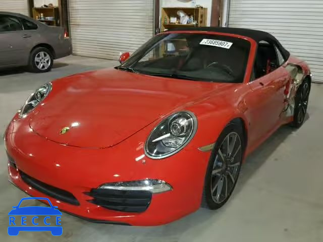 2013 PORSCHE 911 CARRER WP0CA2A9XDS140893 зображення 1