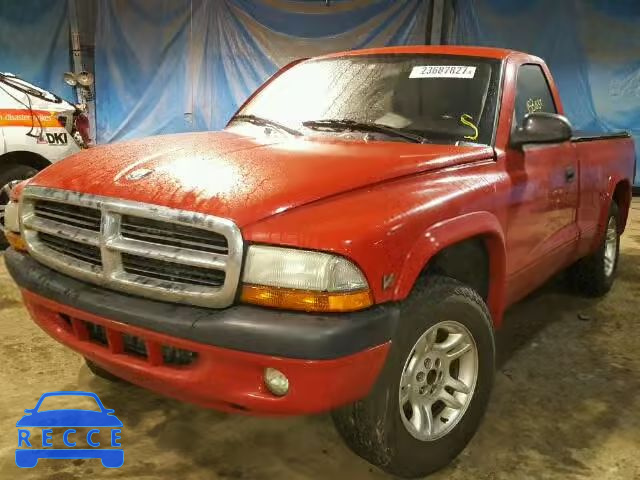 2004 DODGE DAKOTA SPO 1D7FL36KX4S537132 image 1