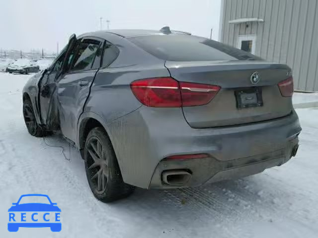 2016 BMW X6 XDRIVE5 5UXKU6C55G0R34283 image 2