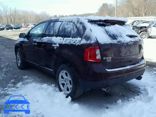 2011 FORD EDGE SEL A 2FMDK4JC8BBB12523 зображення 2