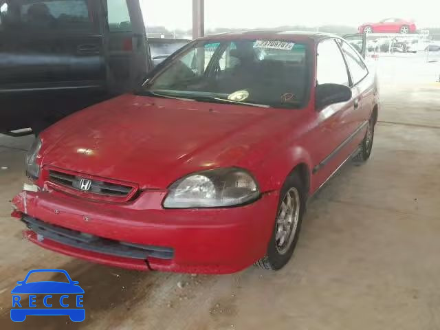 1997 HONDA CIVIC HX 1HGEJ7129VL051161 зображення 1