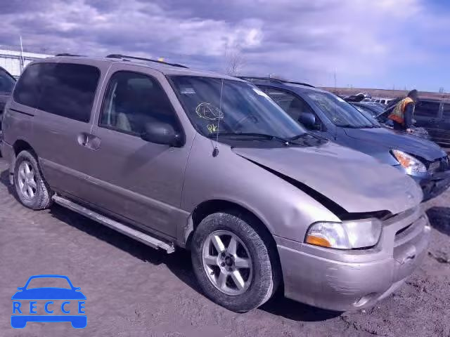 2001 NISSAN QUEST GLE 4N2ZN17T81D823880 зображення 0