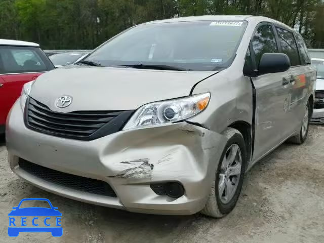 2015 TOYOTA SIENNA 5TDZK3DC3FS603439 зображення 1