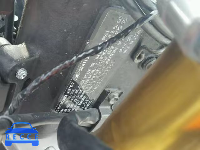 2004 SUZUKI GSX-R1000 JS1GT75A042100068 image 9