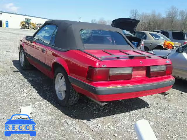 1991 FORD MUSTANG LX 1FACP44EXMF108317 Bild 2