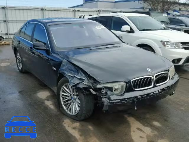 2004 BMW 745I WBAGL63514DP72857 зображення 0