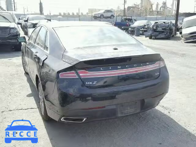 2014 LINCOLN MKZ HYBRID 3LN6L2LU1ER807402 image 2