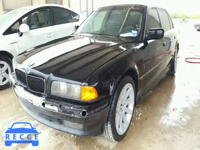 1998 BMW 740IL WBAGJ8328WDM10955 image 1