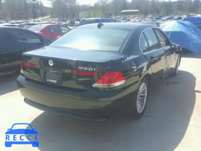 2004 BMW 745I WBAGL63504DP73904 image 3