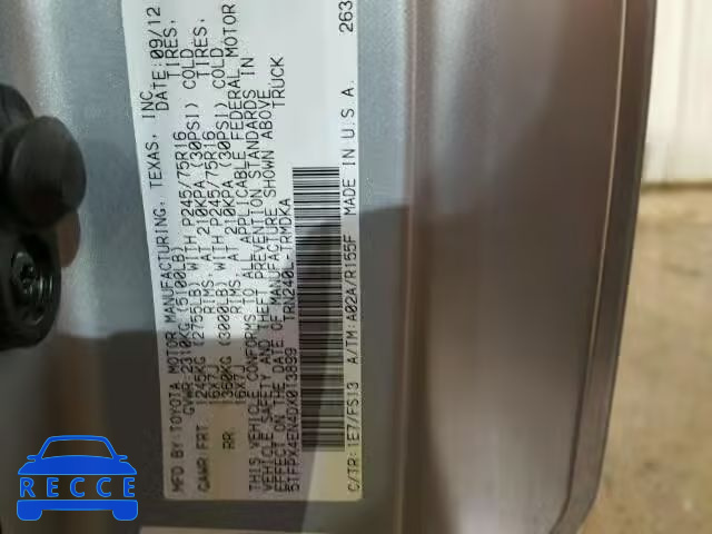 2013 TOYOTA TACOMA 5TFPX4EN4DX013899 image 9
