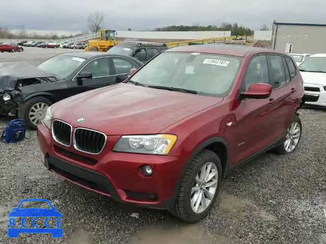 2013 BMW X3 XDRIVE2 5UXWX9C58D0A09411 image 1