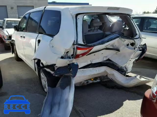 2015 TOYOTA SIENNA 5TDZK3DC7FS594728 image 2