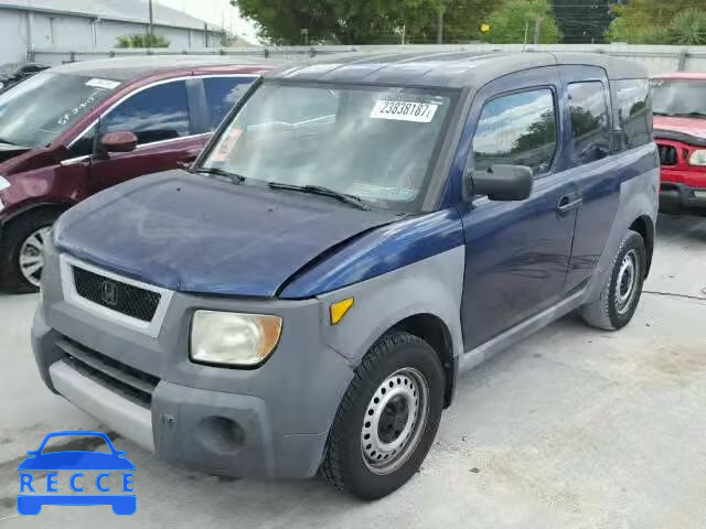 2003 HONDA ELEMENT DX 5J6YH182X3L005291 зображення 1