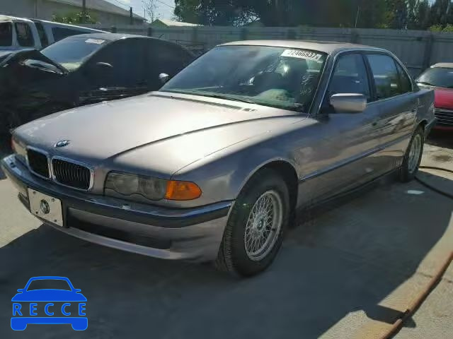 2000 BMW 740IL WBAGH8348YDP09474 Bild 1