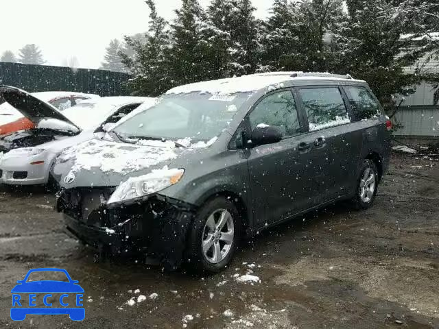 2014 TOYOTA SIENNA 5TDZK3DC2ES522849 image 1