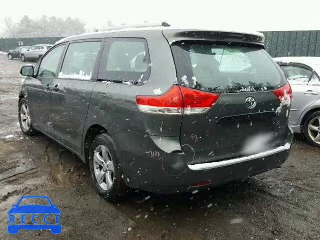 2014 TOYOTA SIENNA 5TDZK3DC2ES522849 image 2