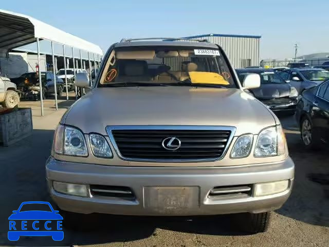 1999 LEXUS LX 470 JT6HT00W8X0059538 image 8