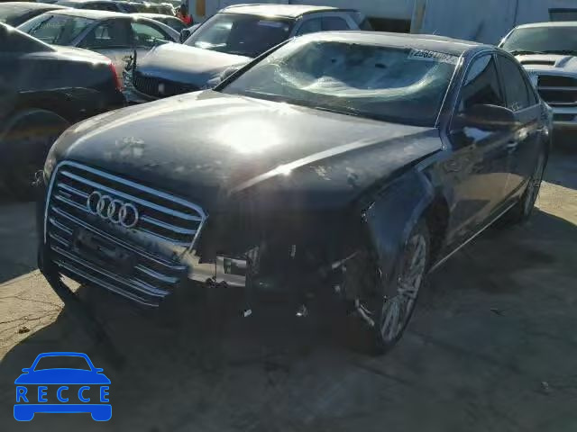 2013 AUDI A8 QUATTRO WAUAGAFD0DN004359 image 1
