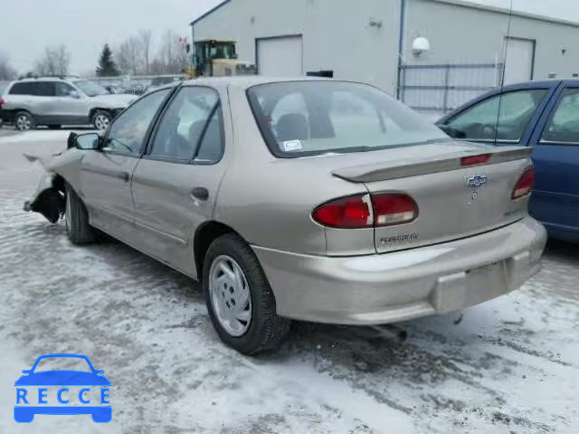 1999 CHEVROLET CAVALIER L 1G1JF5242X7250625 image 2