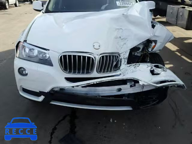 2012 BMW X3 XDRIVE2 5UXWX5C59CL721672 зображення 6